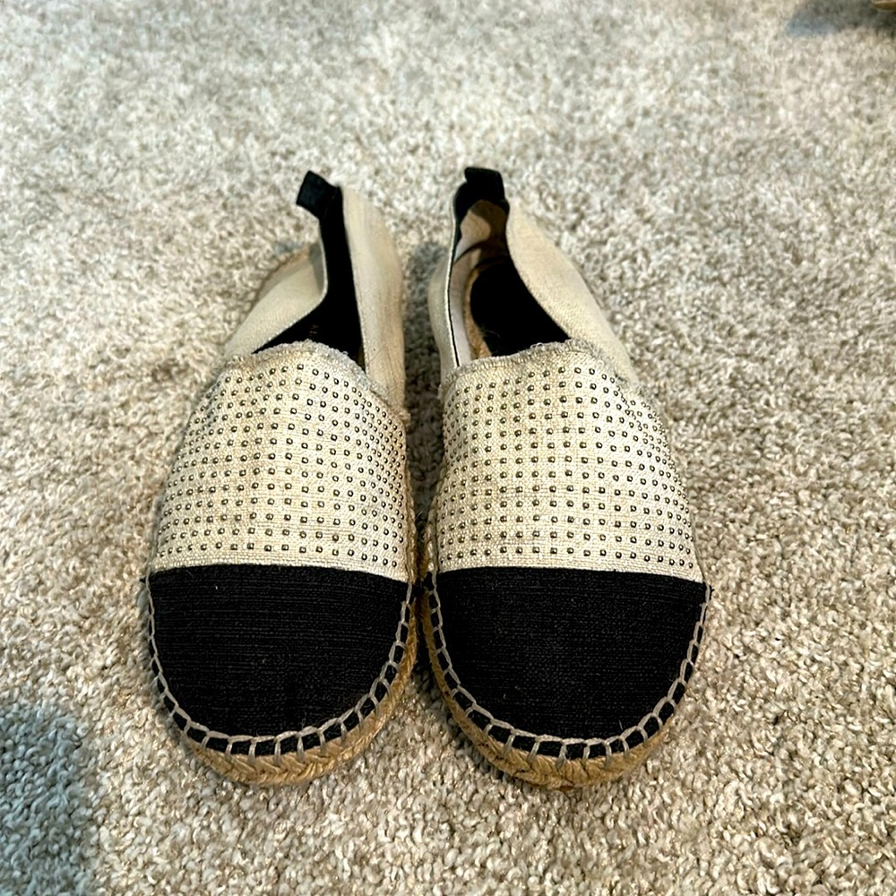 Rebecca Minkoff Studded Espadrille Flats